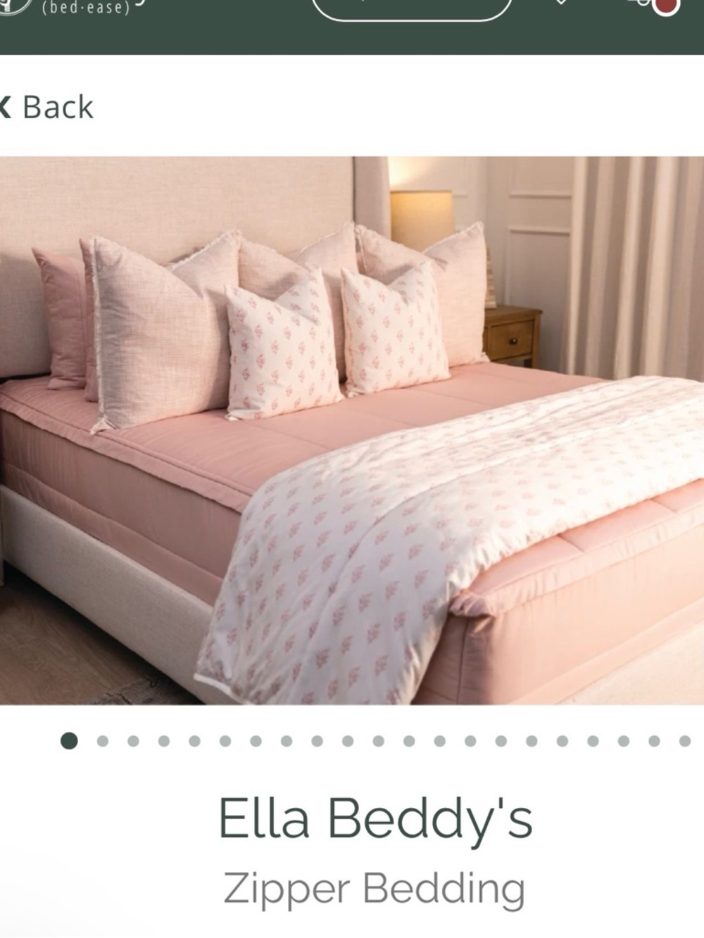 Ella Pink Beddy’s Set